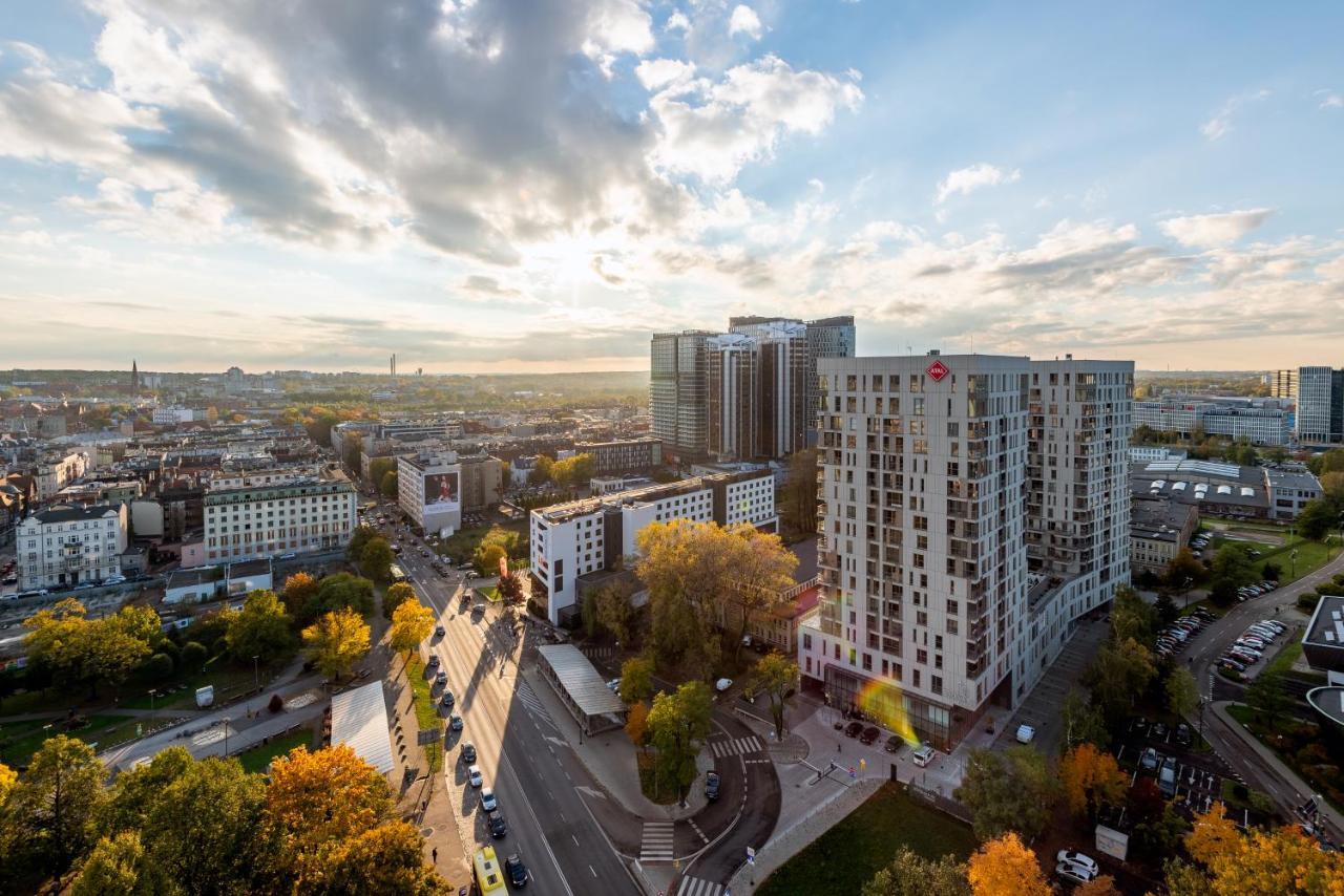 Kairos Apartments - Central - Parking, Scisle Centrum, 20 Pietro, Klimatyzacja Катовіце Екстер'єр фото